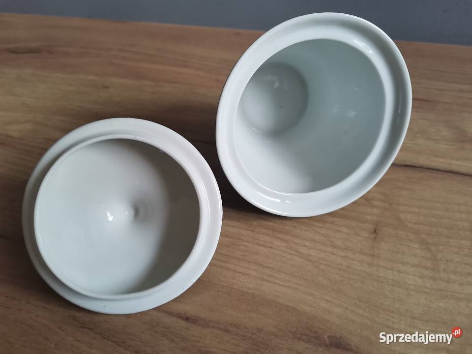 Stara cukierniczka Lady porcelana Ćmielów W Porcelana i szkło