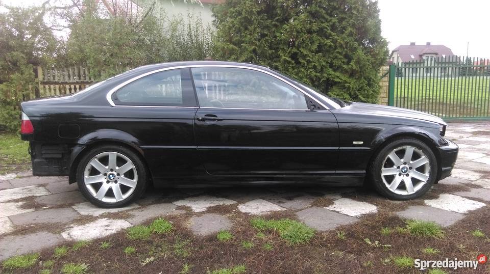 Bmw e46 coupe anglik okazja zamiana wspomaganie kierownicy Seria 3 Kębliny