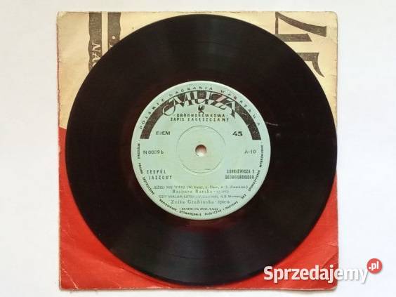 Zespół Jazzowy Górkiewicza i Skowrońskiego płyta winylowa Łódź
