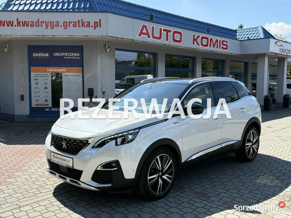 Peugeot 3008 Rezerwacja II 2016 benzyna Tarnowskie Góry