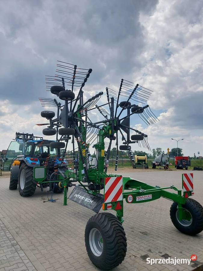 Zgrabiarka 2karuzelowa InterTech ZKD800 samasz Zgrabiarki i przetrząsacze