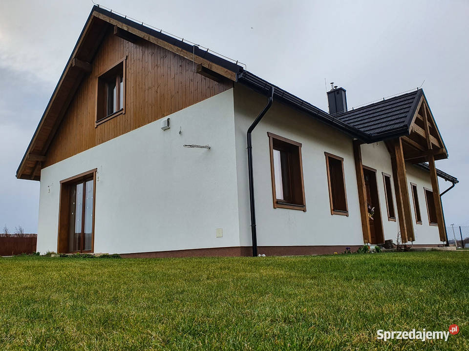 Okna Drewniane Pasywne z obróbką drewnianą 100cm