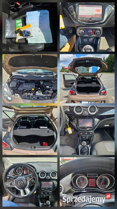 Opel Adam 12benzPanorama skóraGrzana kierownica Mogilno sprzedam