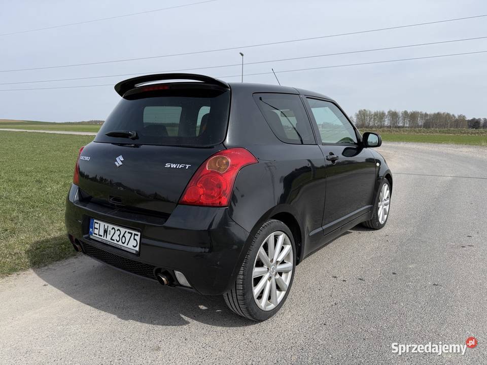 Suzuki Swift Sport 16 125 czarny Łódź
