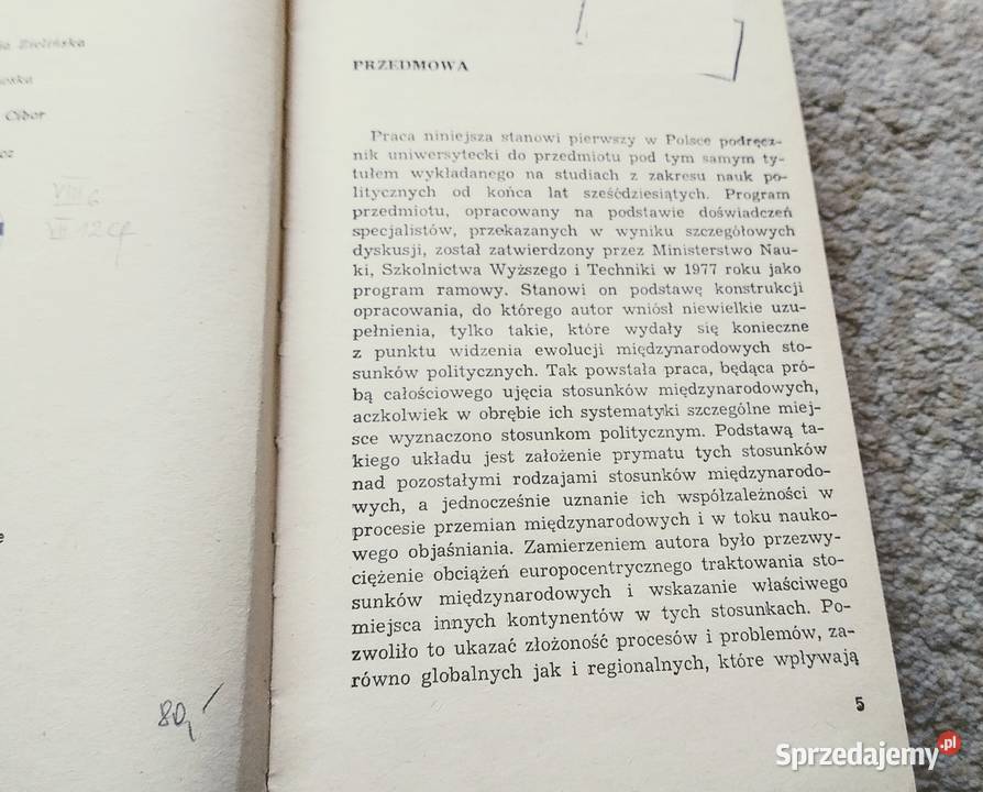 Międzynarodowe stosunki polityczne Józef Kukułka pomorskie Gdańsk sprzedam