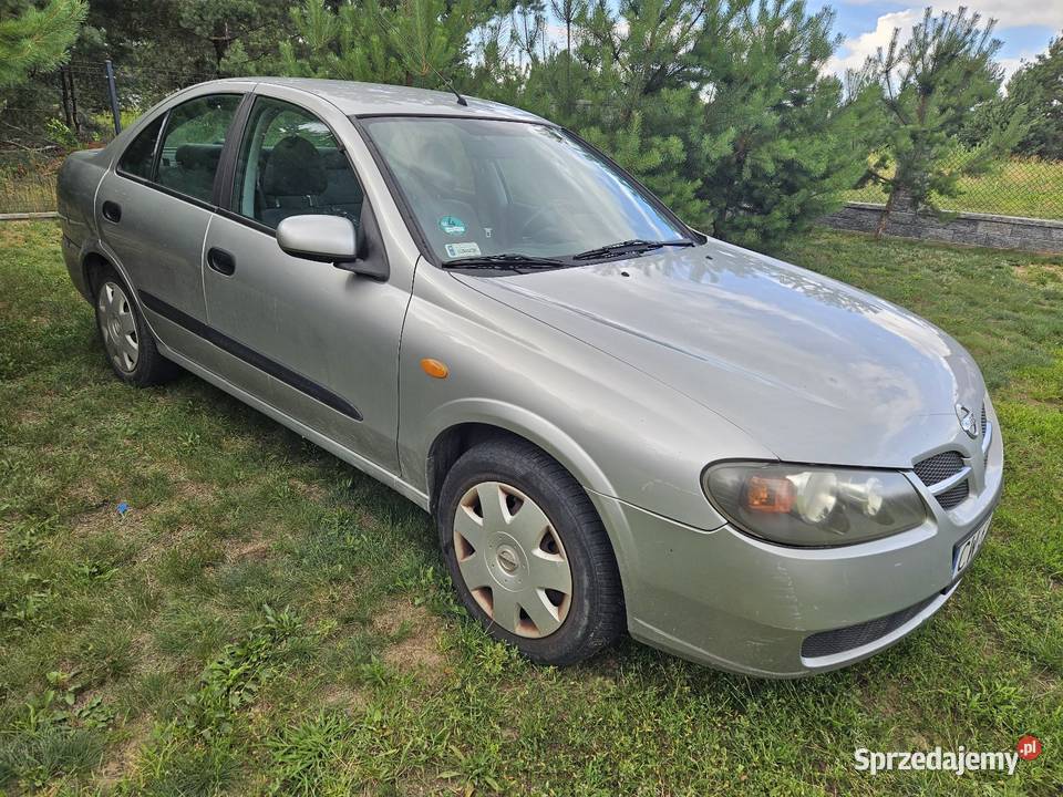 Nissan almera 15 benzyna 1 właściciel 190km kujawsko-pomorskie Ciechocinek