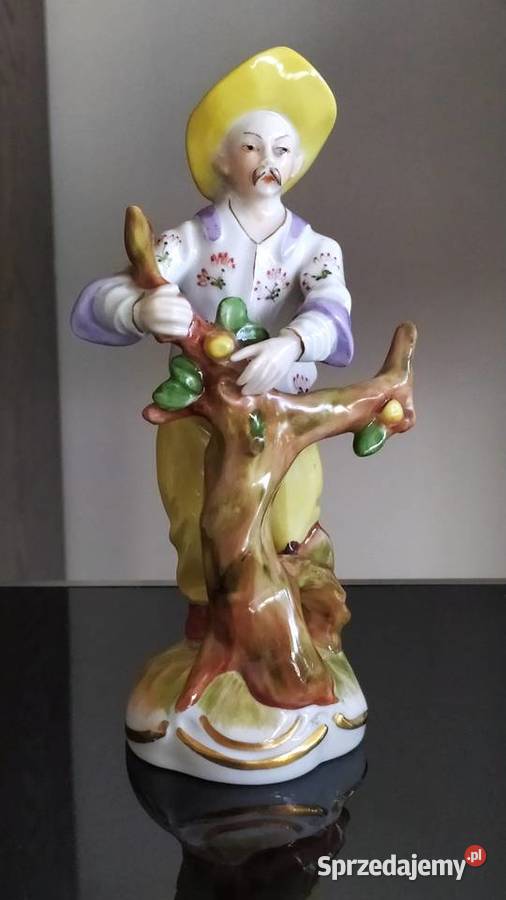 Figurka porcelanowa ręcznie malowana Grfenthal