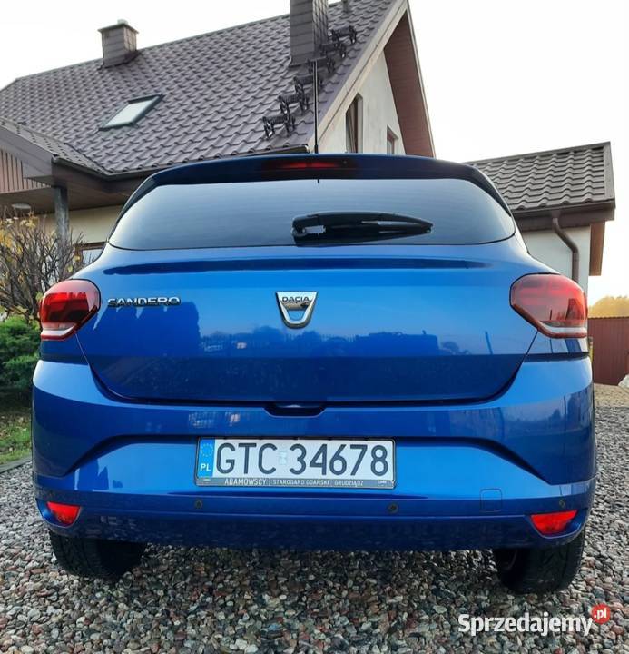 Dacia Sandero III 10 ECOG 100 Dacia pomorskie Tczew