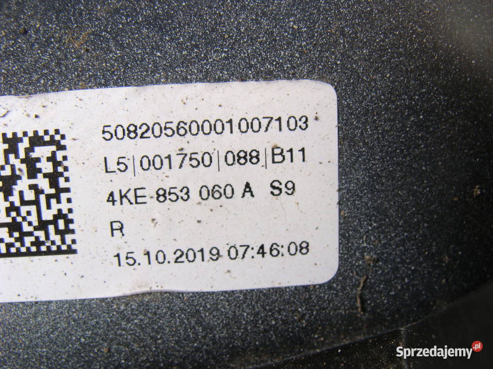 AUDI ETRON Listwa Drzwi Prawy Przód 4KE853960A listwy boczne Karoseria