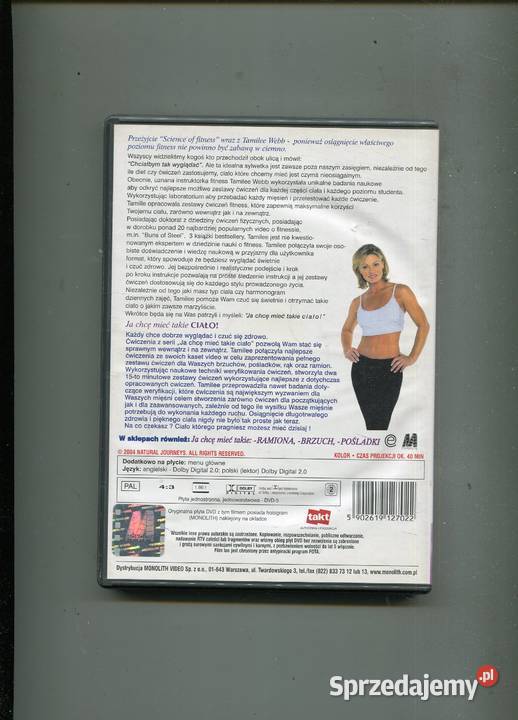 Ja chcę mieć takie ciało Film DVD