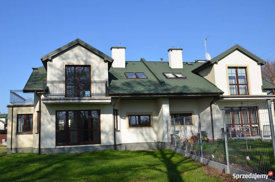 Piękny bliźniak z dużą działką 600m2 Białołęki cegła mazowieckie Kąty Węgierskie