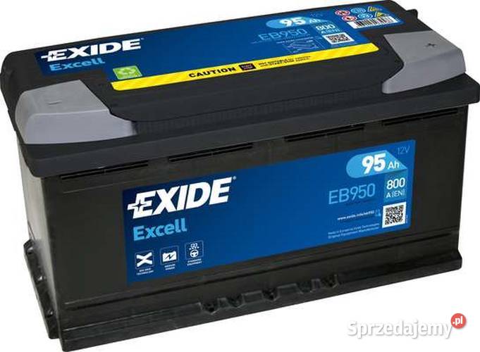 Akumulator Exide Excell 95Ah 800A EN PRAWY PLUS Katowice