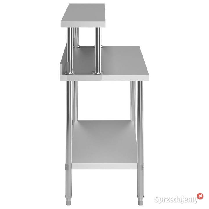 Kuchenny stół roboczy z półką 120x60x120 stal Warszawa