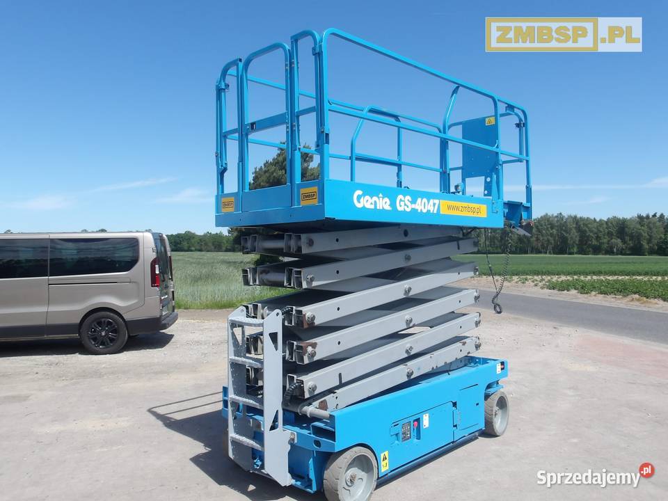 Podnośnik nożycowy zwyżka 14m Genie GS4047 Pleszew
