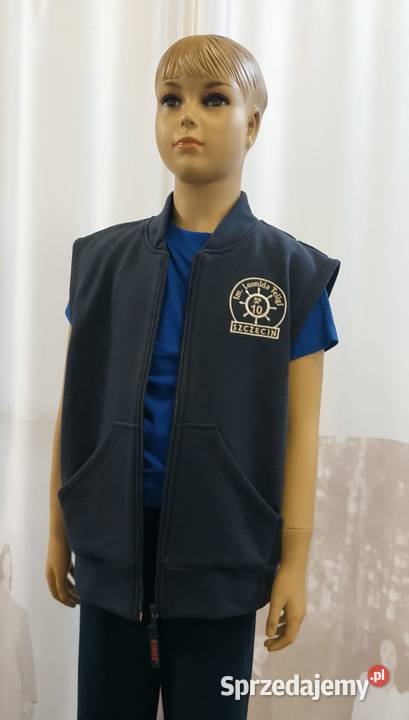 Kamizelka bezrękawnik szkolny do SP 10 w Dla Dziecka Szczecin sprzedam