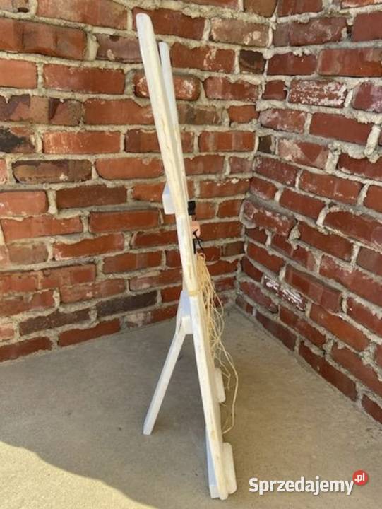 Zając królik wielkanocny drewniany ozdobny Zgierz