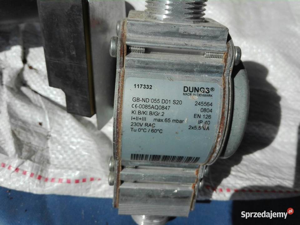 Armatura pieca gazowego De Dietrich Zbiersk-Cukrownia