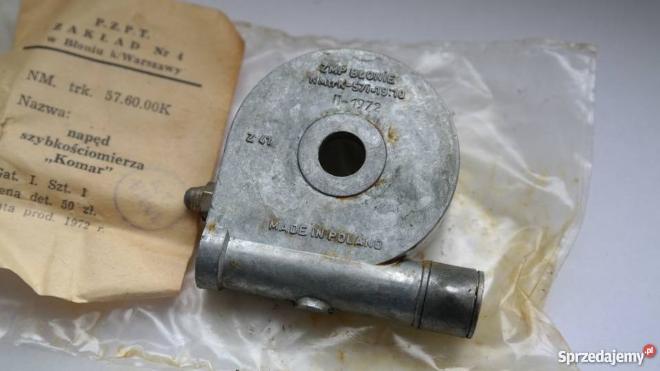 NOWY ŚLIMAK LICZNIKA KOMAR 232 SZTYWNIAK I TYP Zamość sprzedam