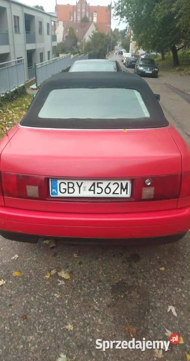 Audi 80 cabrio 133KM Gdańsk sprzedam