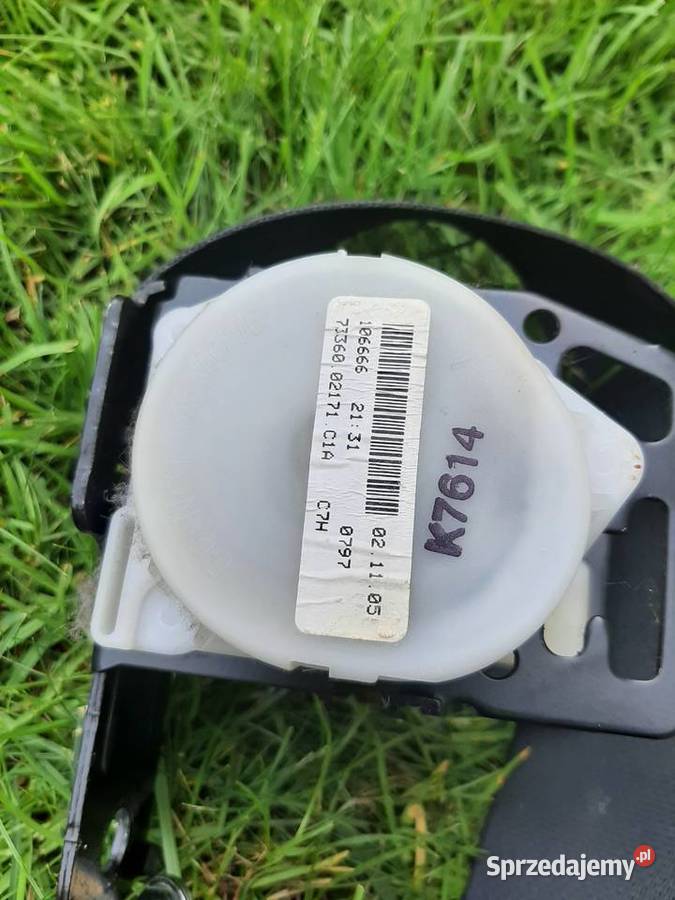Pasy bezpieczeństwa tył prawy lewy Corolla e12 pasy bezpieczeństwa pomorskie Reda sprzedam