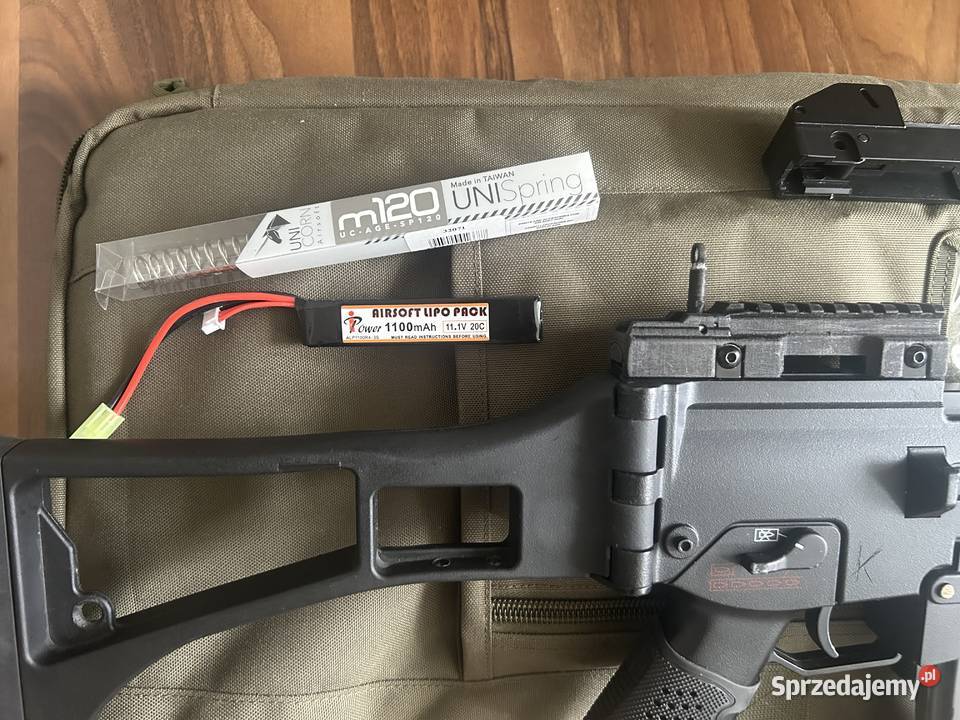 Replika ASG karabin g36C JG AEG magazynki m4