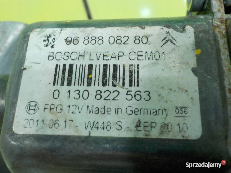 508 I SW 16 EHDI AUT 11r KOMBI podnosnik szyby osobowe