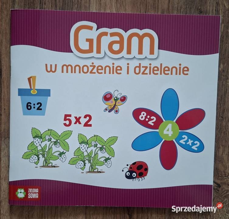 Książka gram w mnożenie i dzielenie gra Zielona Góra sprzedam