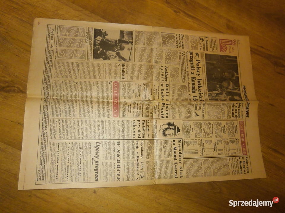 Trybuna Ludu 17 luty 1980 VIII zjazd PZPR ładny Łódź sprzedam