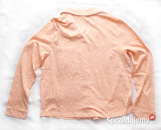 bawełniana bluzka długi rękaw bluzka w groszki Bluzki i koszule Białystok