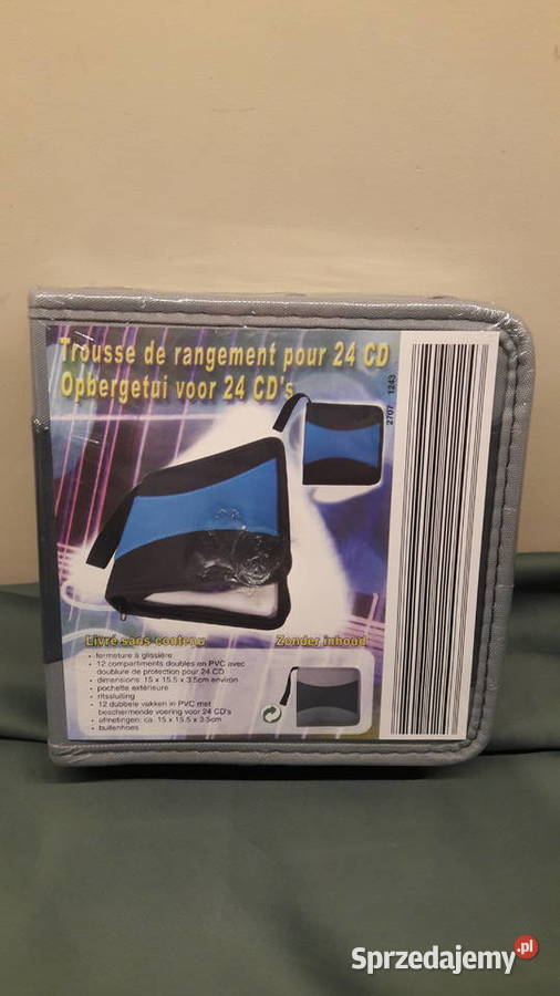Pokrowiec futerał na 24 płyty CD Pozostałe Głuchołazy