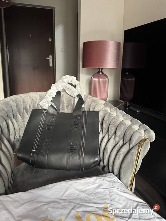 Chloe shopper bag piekna duża skórzana torebka 18cm Torby i torebki Warszawa