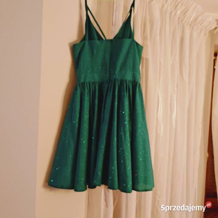 Sukienka wieczorowa w kolorze zielonym podkarpackie Przeworsk