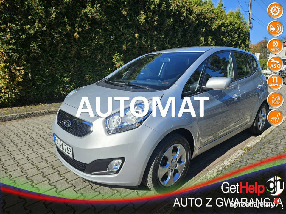 Kia Venga 1 właściciel Automat Klimatyzacja wielofunkcyjna kierownica