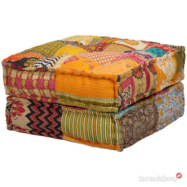 Puf modułowy 2osobowy patchwork tkanina WM244985 Warszawa sprzedam