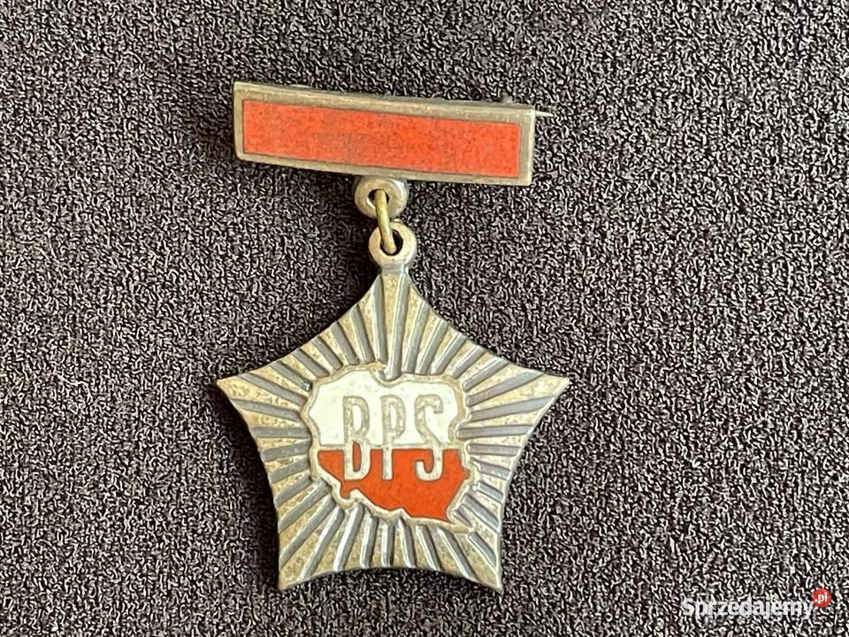 Stara odznaka legitymacja BPS brygada pracy Kołobrzeg