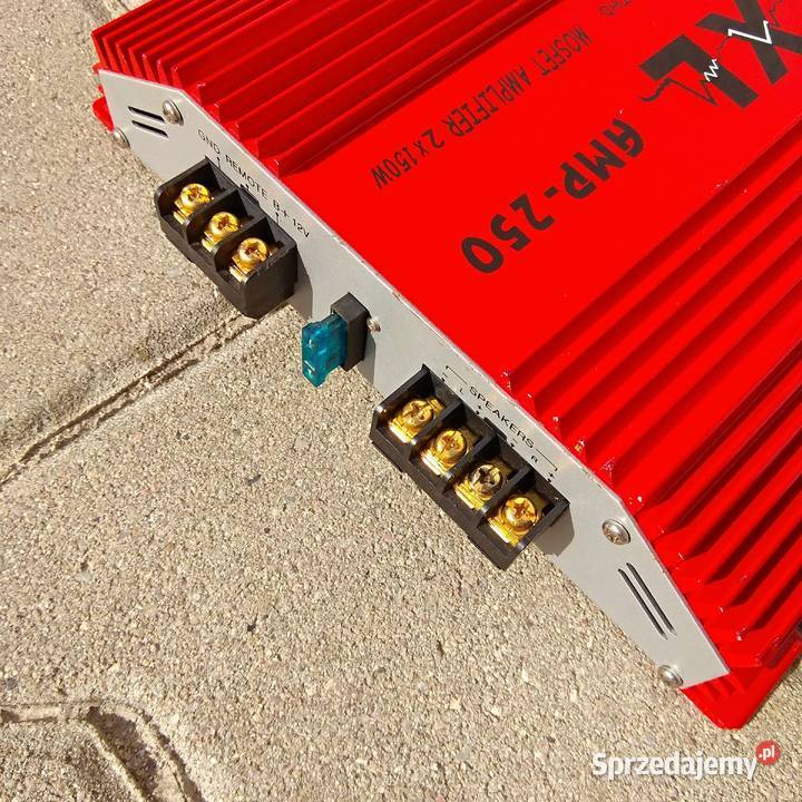 Wzmacniacz car audio XXL AMP250 300W mosfet Świebodzice