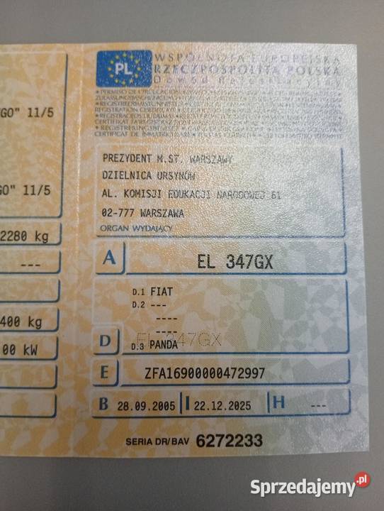 Fiat Panda 13 diesel Multijet 2005 r City diesel