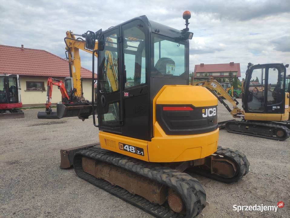 Minikoparka JCB 48 z1 2017r hydrauliczne Ryżki