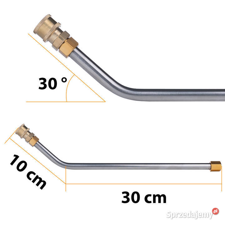 Zestaw 7 Lanc do Myjki Ciśnieniowej 250 bar do