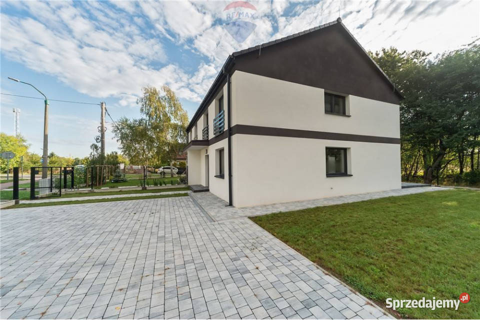 Nowy ekonomiczny dom w zabudowie bliźniaczej Sprzedaż małopolskie Oświęcim sprzedam
