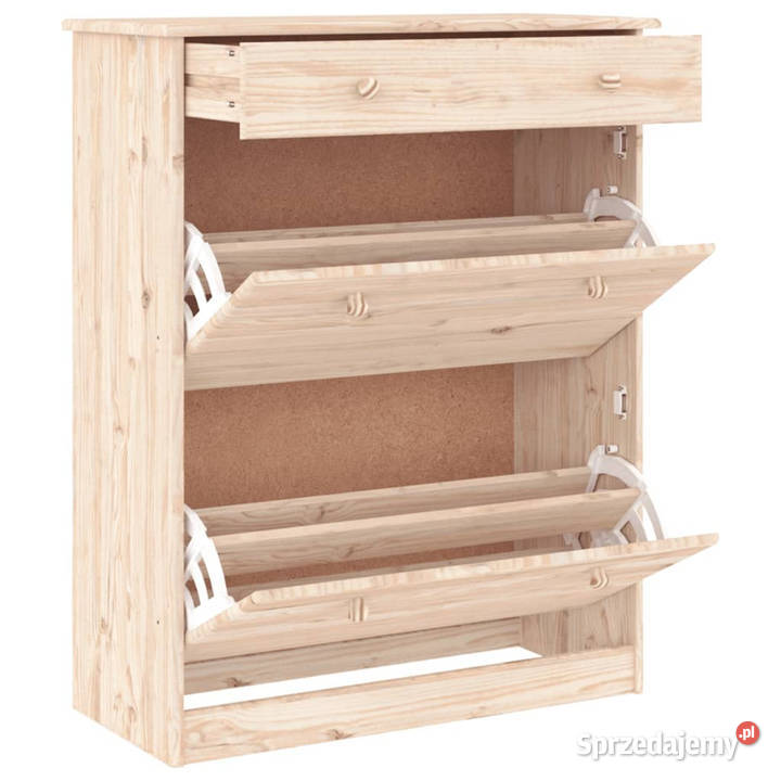 Szafka na buty ALTA 77x35x96 drewno sosnowe mazowieckie