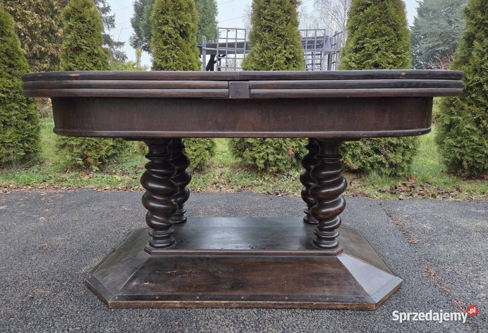 Rozkładany stół na świdrach 9275 Szczecin