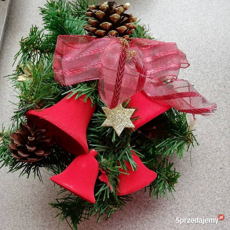 Ozdoba świąteczna bożonarodzeniowa na drzwi