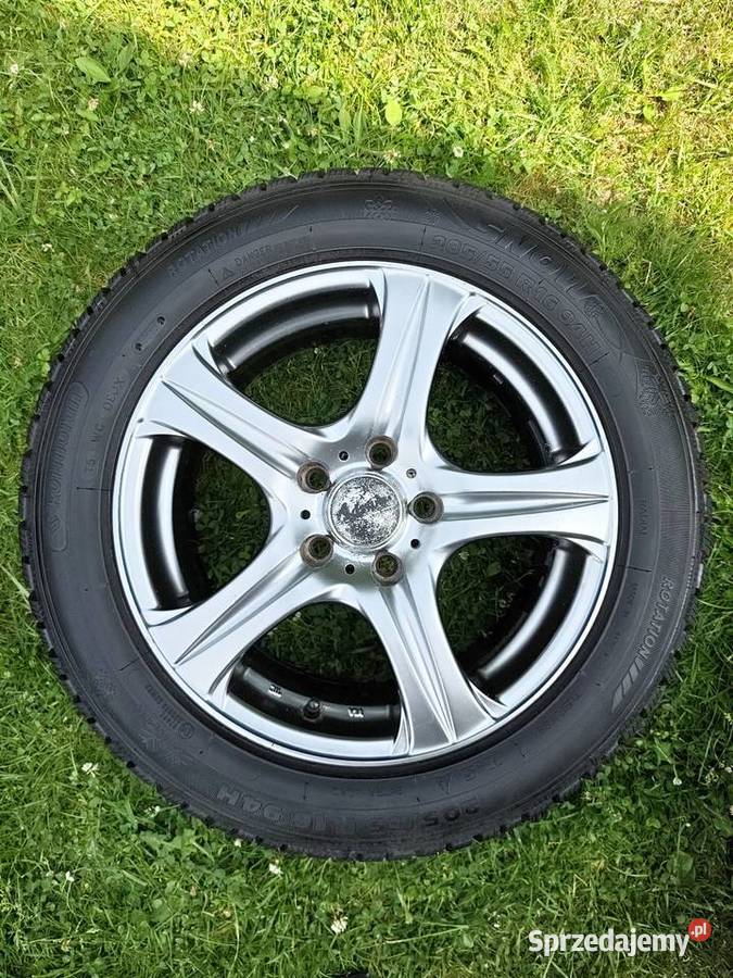 Alufelgi Audi VW 16 5x112 Opony zimowe 205 55 16 Niegowa