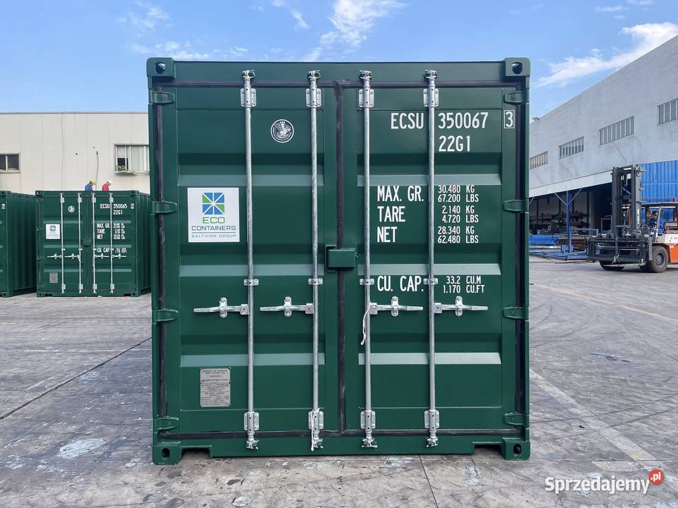 Kontener morski do wynajęcia 20dc magazyn nowy Magazynowanie Olsztyn