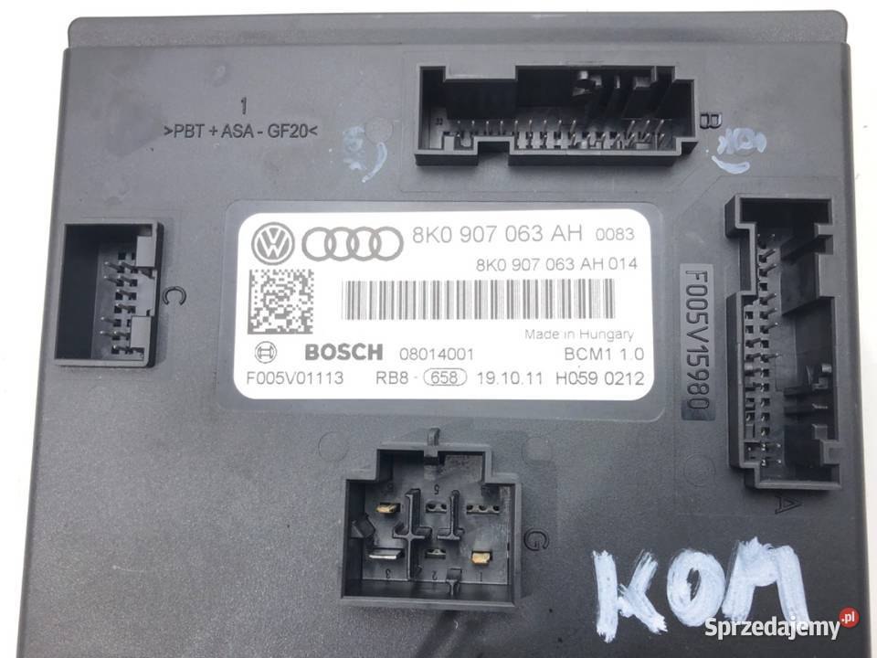 MODUŁ KOMFORTU AUDI A5 8T 8K0907063AH Hatchback