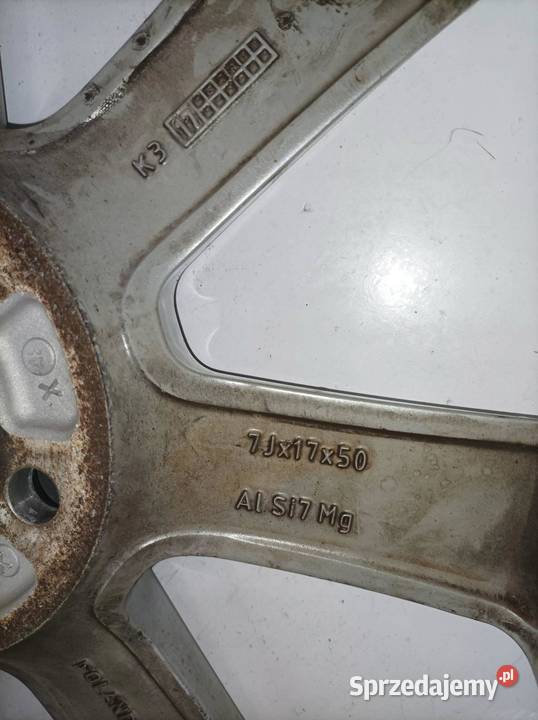 FELGA ALUMINIOWA R17 5X108 ET50 OC62MM 7JX17X50