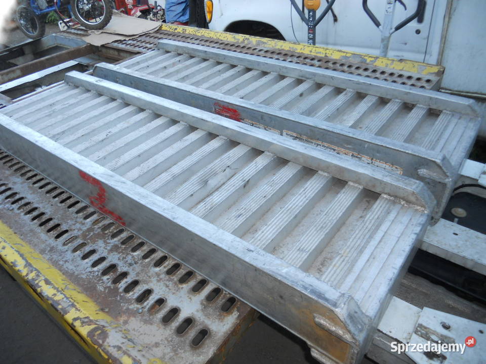 Najazdy Aluminiowe Wzmacniane Koparka Ciezarowka podkarpackie
