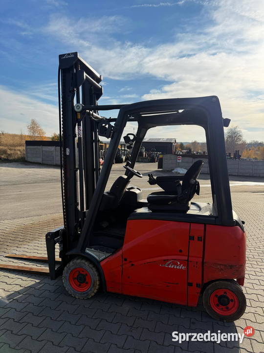 wózek widłowy elektryczny LINDE E16PH przesuw Działoszyn