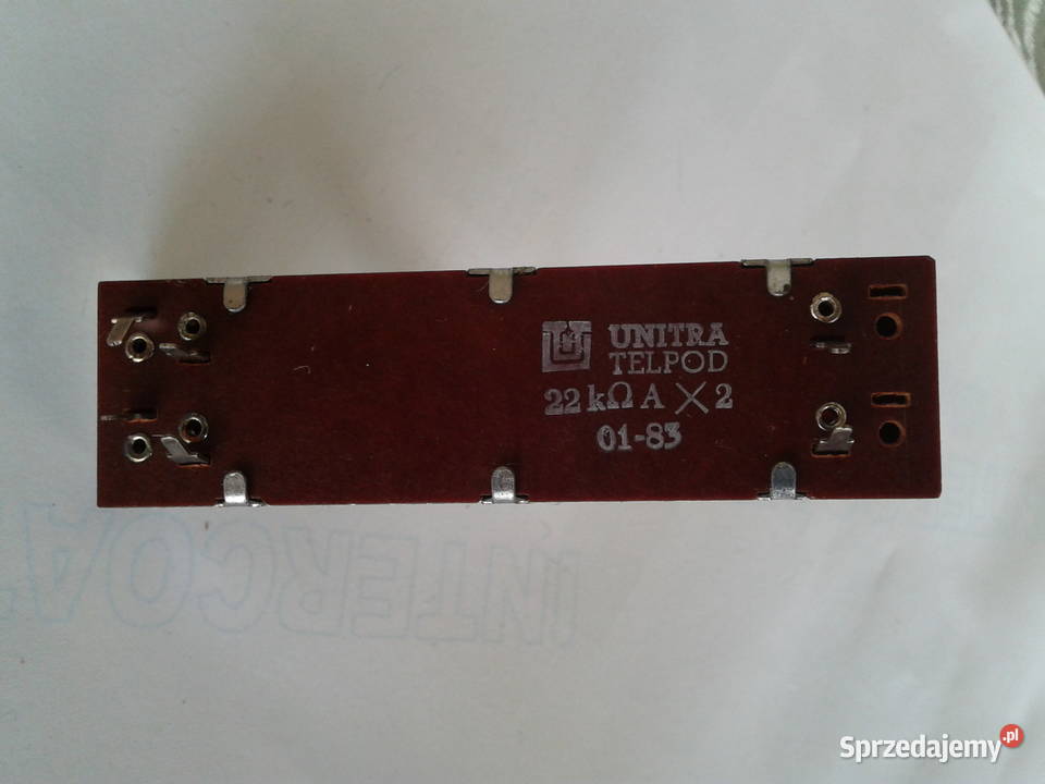 Potencjometr 2x22K Rogoźnik